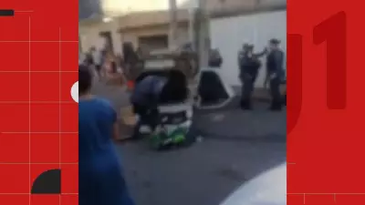 Motorista capota carro ao fugir de blitz em Cariacica com esposa e filho