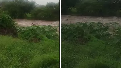 Mulher arrastada por correnteza em Passira é salva por morador