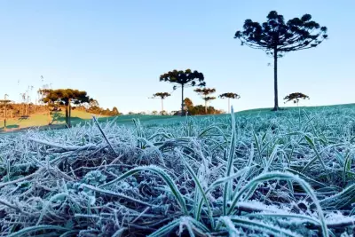 Paraná sob alerta de geadas e tempestades no fim de semana do Dia das Mães