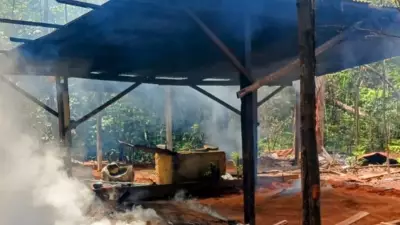 Polícia Ambiental fecha fábrica clandestina de carvão em Macapá