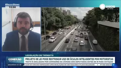 Projeto de lei na Câmara pode proibir óculos inteligentes ao dirigir