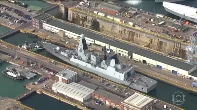 Reino Unido envia navio de guerra ao Oriente Médio; Irã confirma presença na Copa