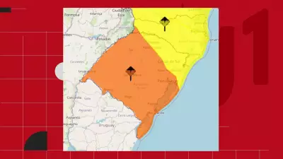 RS em alerta: chuva forte, granizo e ventos acima de 90 km/h nesta quinta