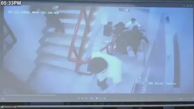 Senador filipino foge desesperadamente de policiais dentro do Senado