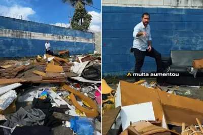 São Vicente: denunciante de lixo irregular ganha cashback de 20% da multa