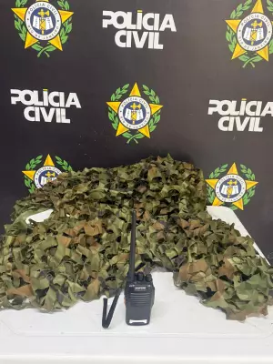 Suspeito de tráfico atira contra a polícia e foge em área de mata em Barra Mansa