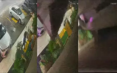 Temporal derruba fachada de churrascaria em Bauru; clientes escapam por pouco
