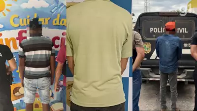 Três homens presos por estupro e exploração de menores no MA e CE