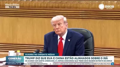 Trump afirma que EUA e China estão alinhados sobre o Irã