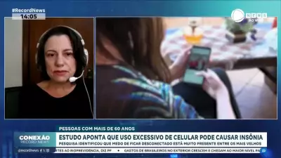 Uso excessivo de celular pode causar insônia em idosos, aponta estudo