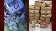 320 kg de alimentos saqueados são recuperados pela PRE no Paraná