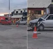 Acidente com três carros deixa homem ferido na RJ-106 em Cabo Frio