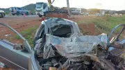 Acidente na BR-153 mata motorista e dois trabalhadores em Rialma