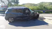 Acidente na Via Dutra em Barra Mansa deixa motorista ferido