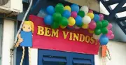 Alunos da Escola Prada voltam às aulas em estruturas provisórias em Limeira