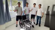 Alunos de Sorocaba criam cadeira de rodas elétrica de baixo custo com peças de skates apreendidos
