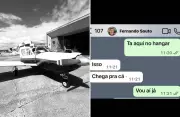 Amigo encontra piloto minutos antes de queda de avião em BH