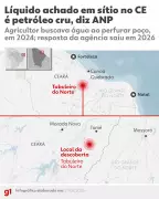 ANP confirma petróleo em poço raso no Ceará e inicia estudos de viabilidade