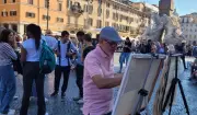 Artista plástico Cido Oliveira celebra 50 anos de carreira com técnica de espátula