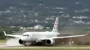 Avião da Croatia Airlines desvia da pista em Split durante decolagem
