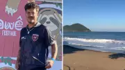 Bombeiros buscam jovem que desapareceu no mar ao salvar amiga em SP