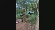 Bope encontra acampamento do tráfico no Morro do Borel, na Tijuca