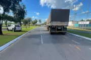 Caminhoneiro preso com carga de soja roubada na BR-163 em MT