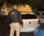Carro adulterado é apreendido pela PRF na BR-101 em Casimiro de Abreu