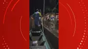 Cheia do Rio Araguari obriga população a usar canoas em Ferreira Gomes