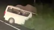Colisão de van com elefante deixa três mortos em Uganda