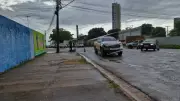 Colisão entre caminhonetes deixa trânsito lento em Santarém