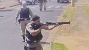 Confronto com a PM deixa um baleado em Uberlândia e aulas são suspensas