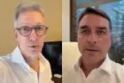 Críticas de Zema a Flávio Bolsonaro racham o Novo e geram crise com PL