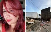 Dona de bar salva bebê e morre em acidente que mata quatro em Anápolis