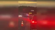 Engavetamento na Rodovia Castello Branco deixa quatro feridos em Araçariguama