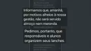 Escolas em Indaiatuba sofrem com falta de merenda após rescisão de contrato