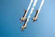 Esquadrilha Fox faz primeira apresentação em Regente Feijó com acrobacias aéreas