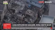 Explosão em SP: vídeos mostram vidros quebrados e casas destruídas