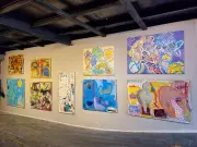 Exposição 'Naji Ayoub e o Campo Vivo da Pintura' em Santos