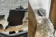 Furto de R$ 100 mil em supermercado em Registro (SP); suspeitos quebraram parede