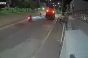 Gari é atingido por moto em Arcoverde e sofre fratura exposta