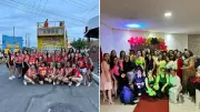 Grupo 'Luluzinhas' celebra Dia das Mães com festa temática sem filhos e maridos