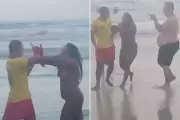 Guarda-vidas é agredido por casal de turistas em Guarujá após acusação de omissão
