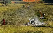 Helicóptero com CVA vencido cai em Pomerode (SC) e piloto morre