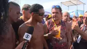 Homem é agredido e preso após assédio e tentativa de roubo em Copacabana