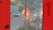Homem ateia fogo em moto e desafia policiais em fiscalização no ES