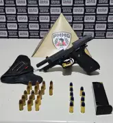 Homem é preso armado após ameaçar seguranças em casa de shows em MG