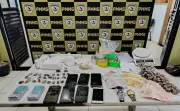 Homem é preso com drogas que seriam vendidas em festa em Padre Carvalho