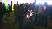 Homens são retirados de evento com Flávio Bolsonaro em Campinas