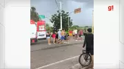 Idoso de 82 anos sofre fratura exposta em acidente de moto no Piauí